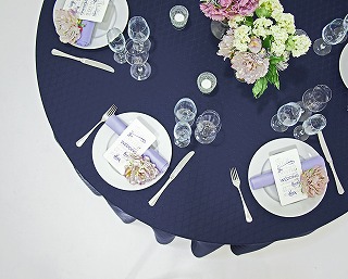 Ⅹ柄プラムネイビー